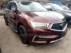 Acura MDX w/Advance Pkg SH-AWD 2017 Maroon