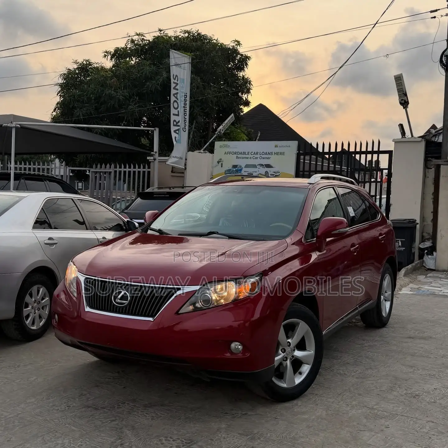 Lexus RX 350 2010 Red