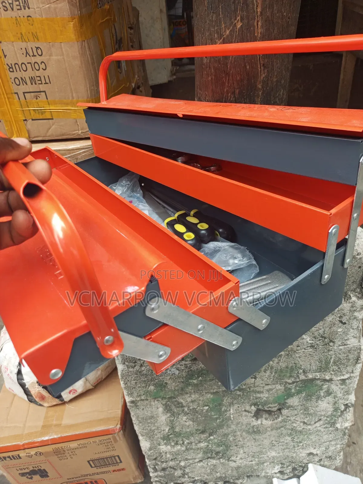 Portable Metal Tool Box