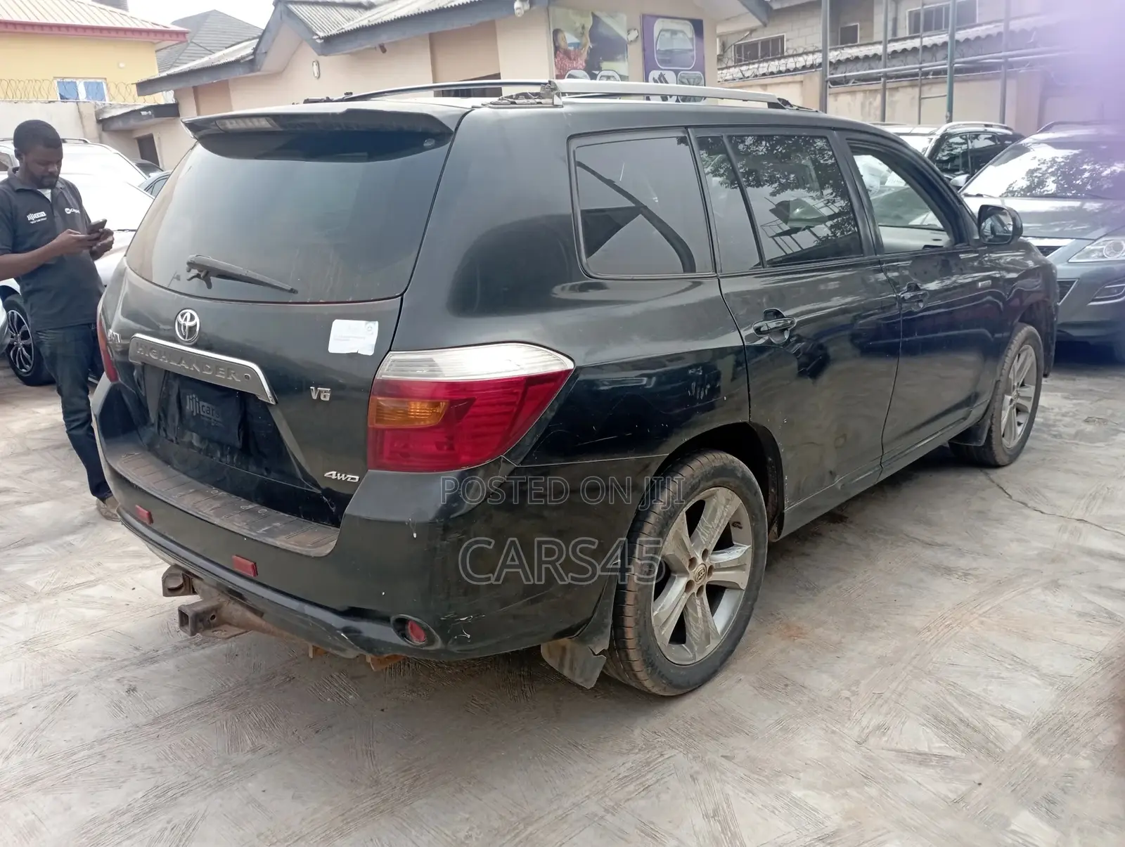 Toyota Highlander 2008 Black