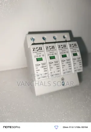 Spd Thunder Surge Arrestor Ac 4p