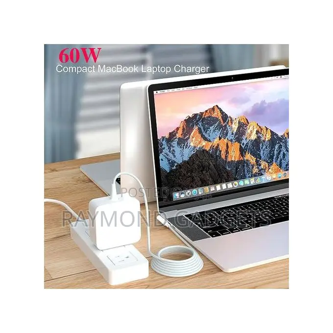 60w Macbook Pro Magsafe T Power Adapter