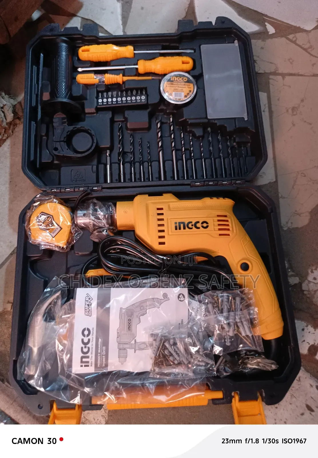 115pcs Electric Incgo Tools Set