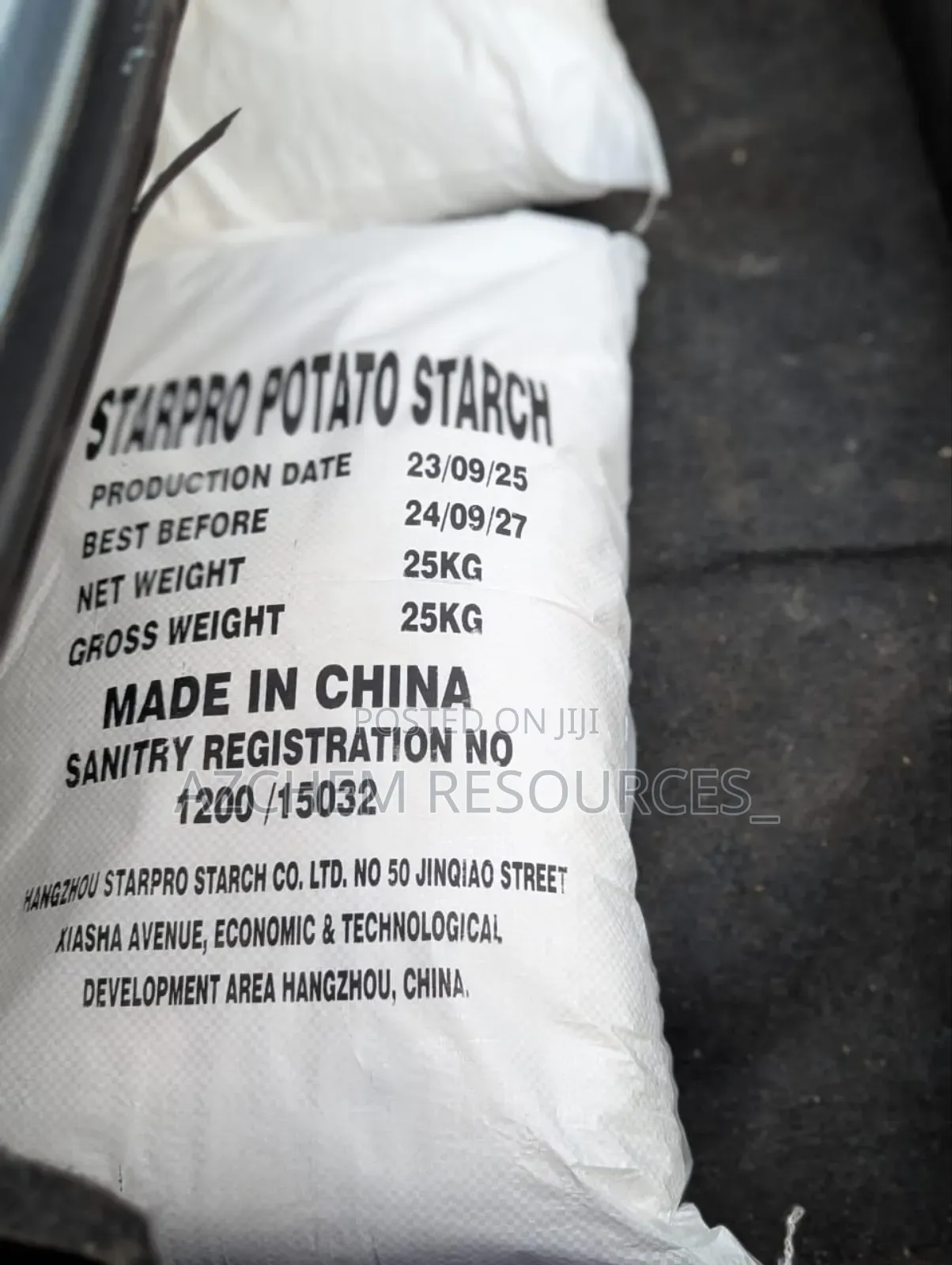 Potato Starch 25kg