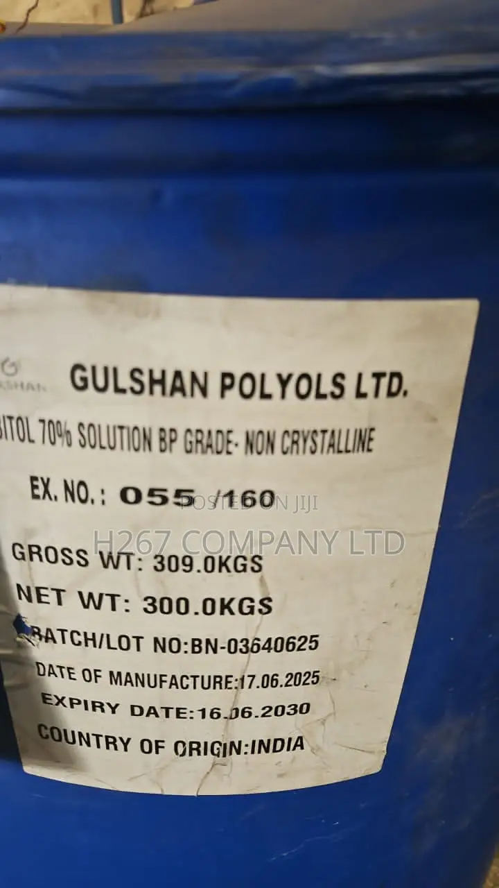 Sorbitol 70% Solution Bp Grade - Non Crystalline