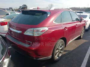 Lexus RX 2011 Red