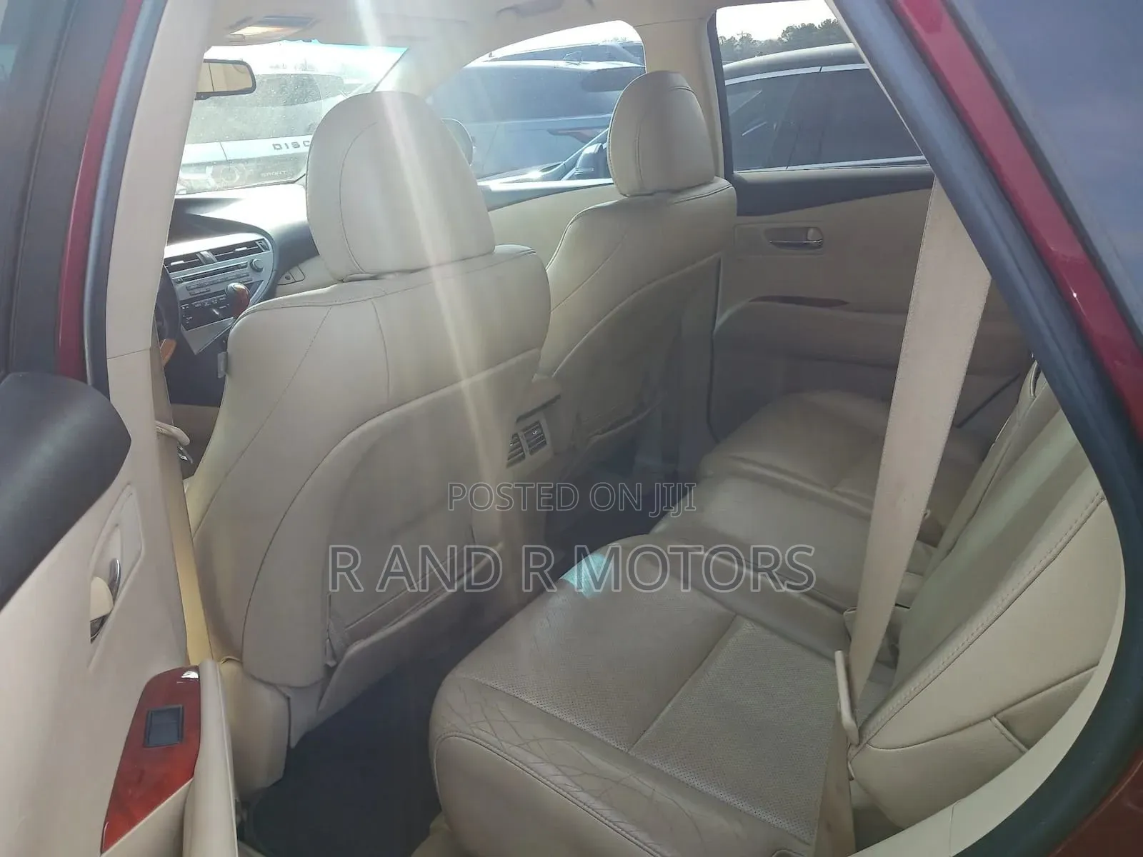 Lexus RX 2011 Red