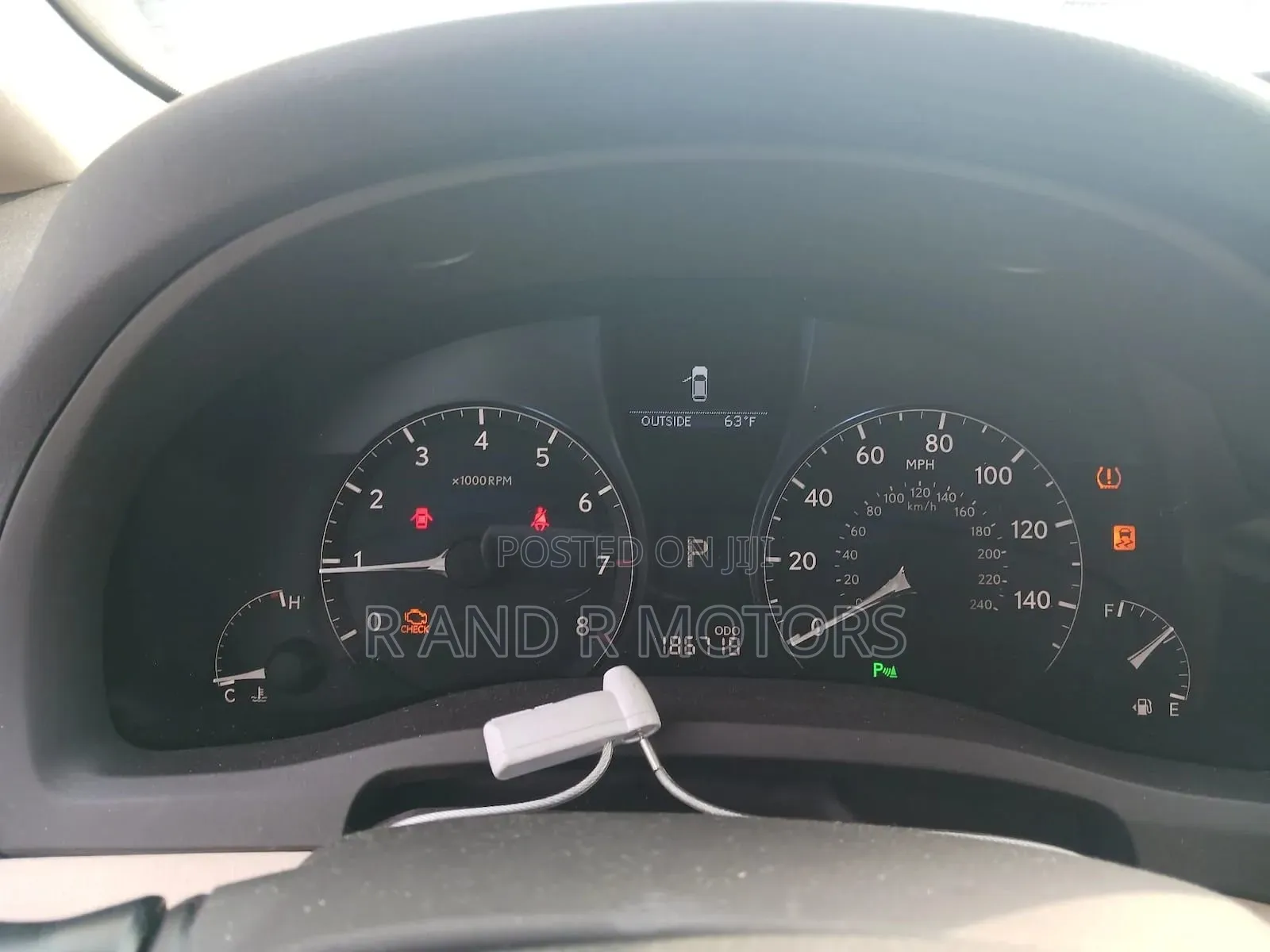 Lexus RX 2011 Red