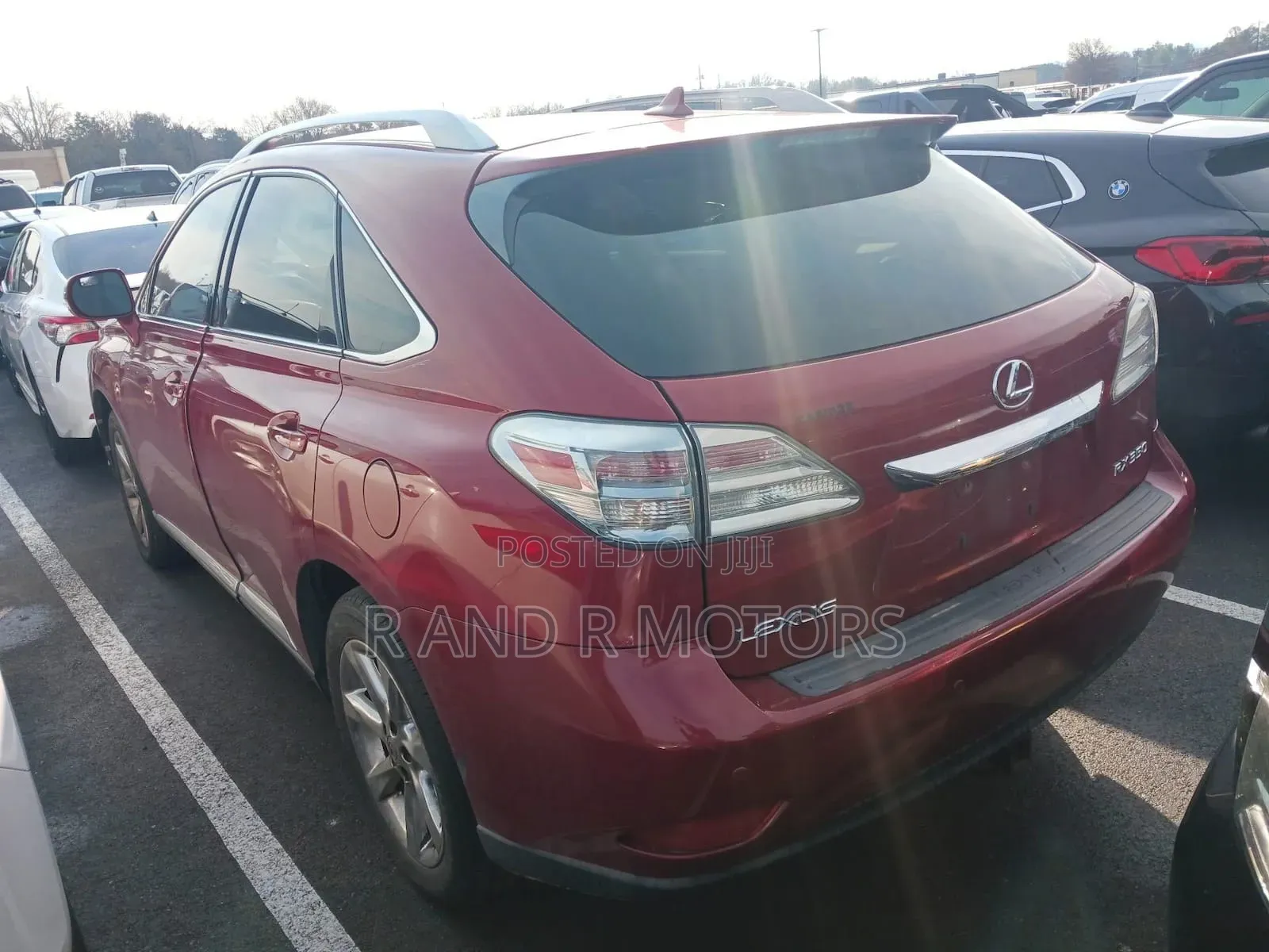 Lexus RX 2011 Red