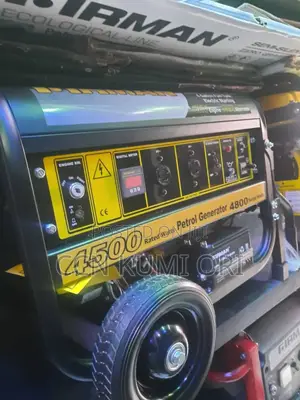 Firman Fpg4800e2 Petrol Generator .4.5kva .Key Start And Tyres
