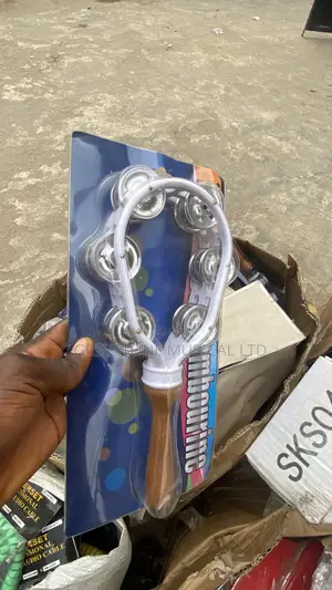 White Stick Tambourine