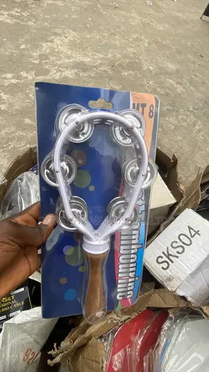 White Stick Tambourine