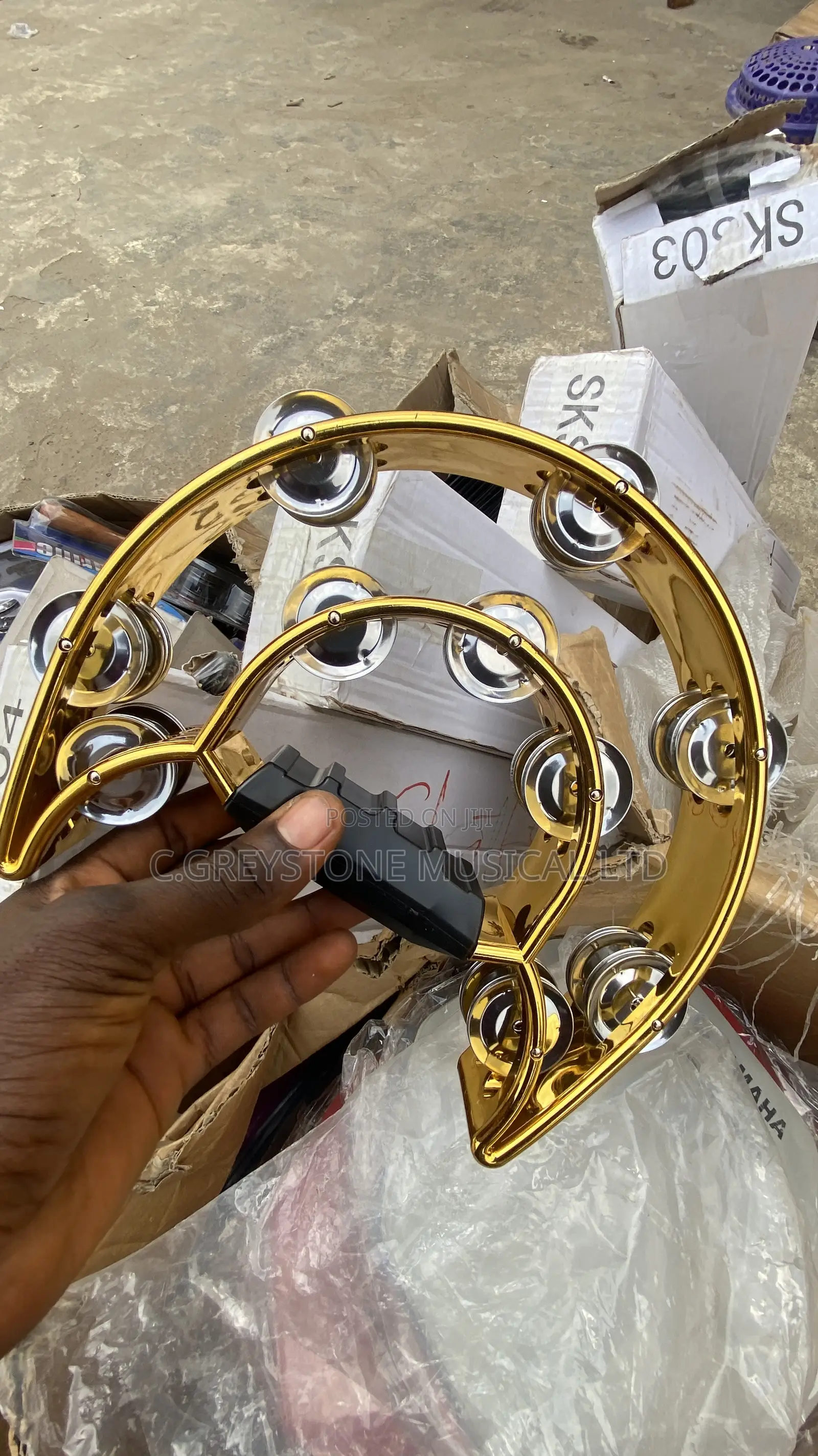 Golden Tambourines
