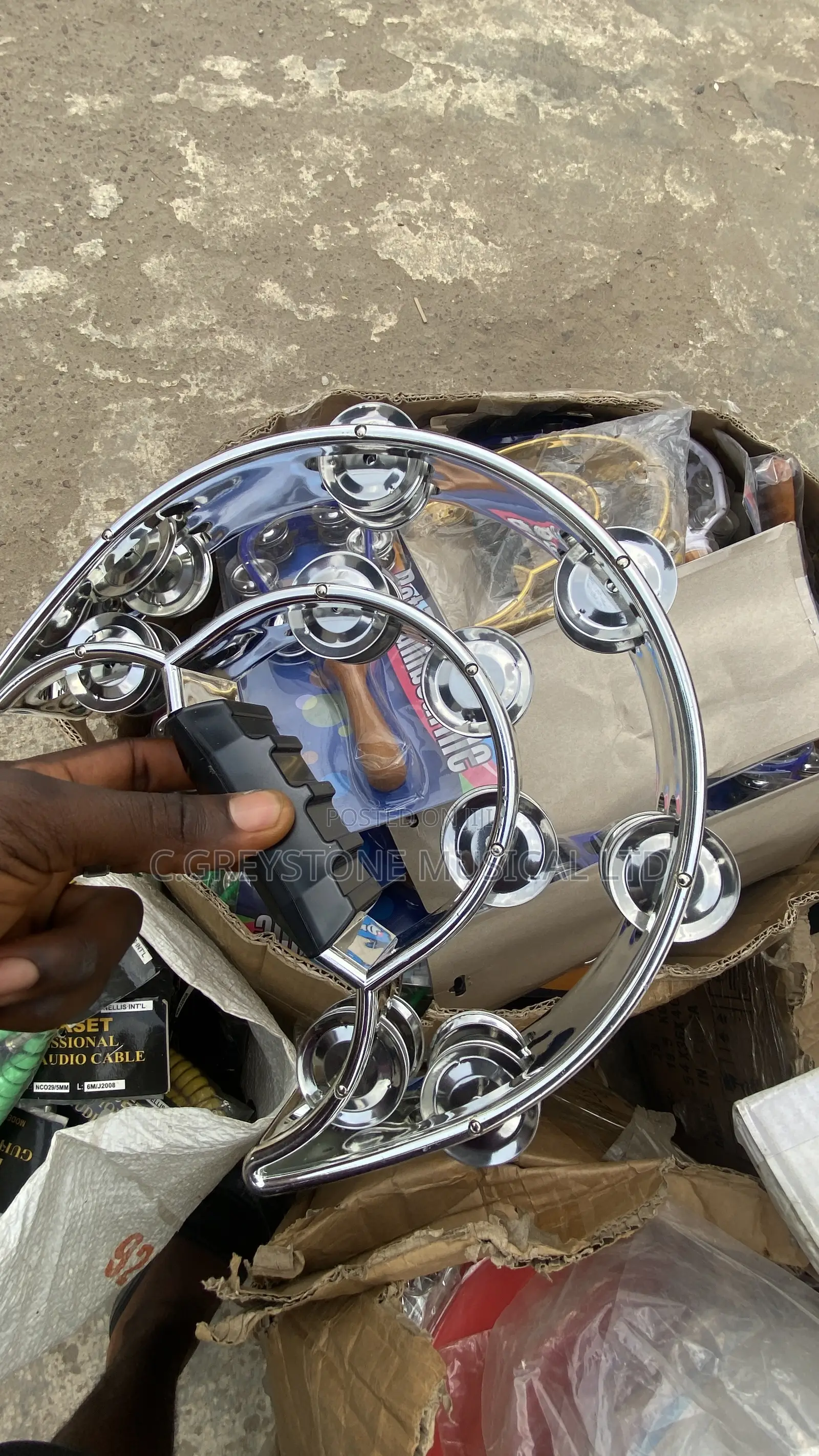 Silver Tambourine
