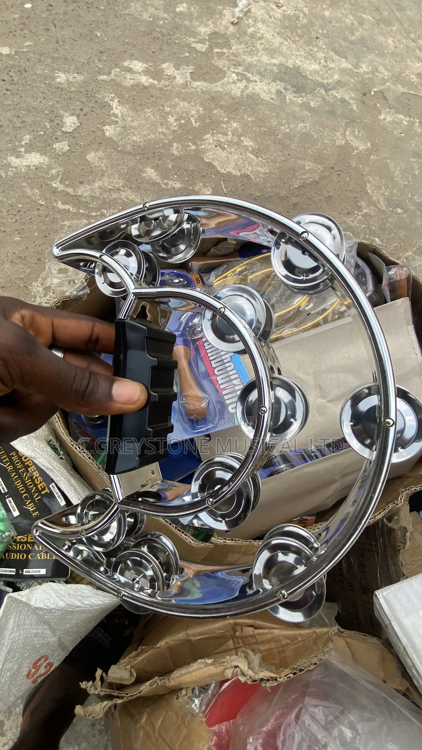 Silver Tambourine