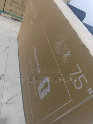 Hisense 75” Frameless Smart Tv – Modern Design