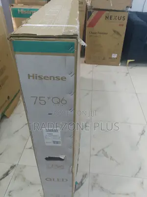 Hisense 75” Frameless Smart Tv – Modern Design