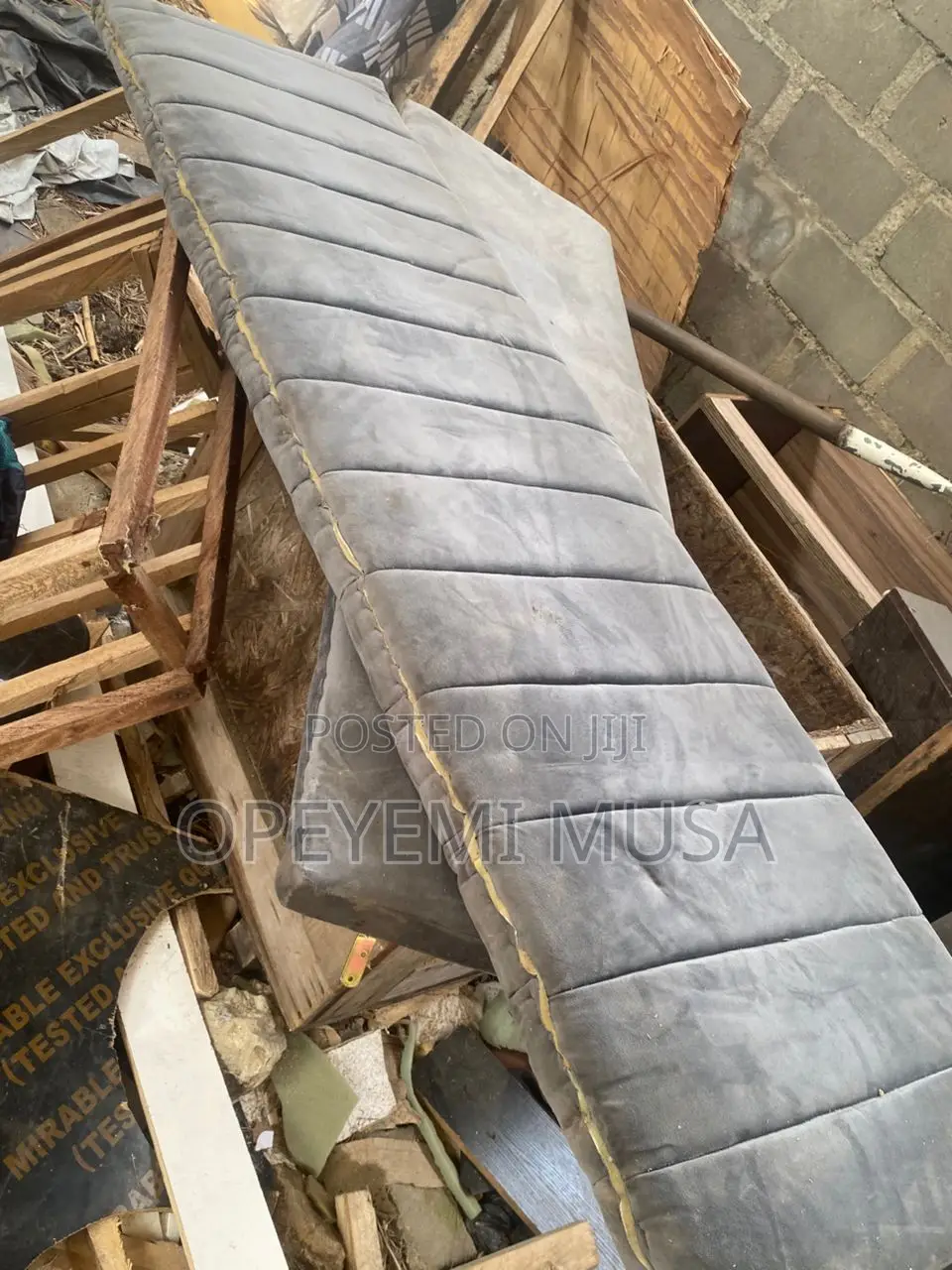 Bed Frame in Good Condition 6 by 6 Size