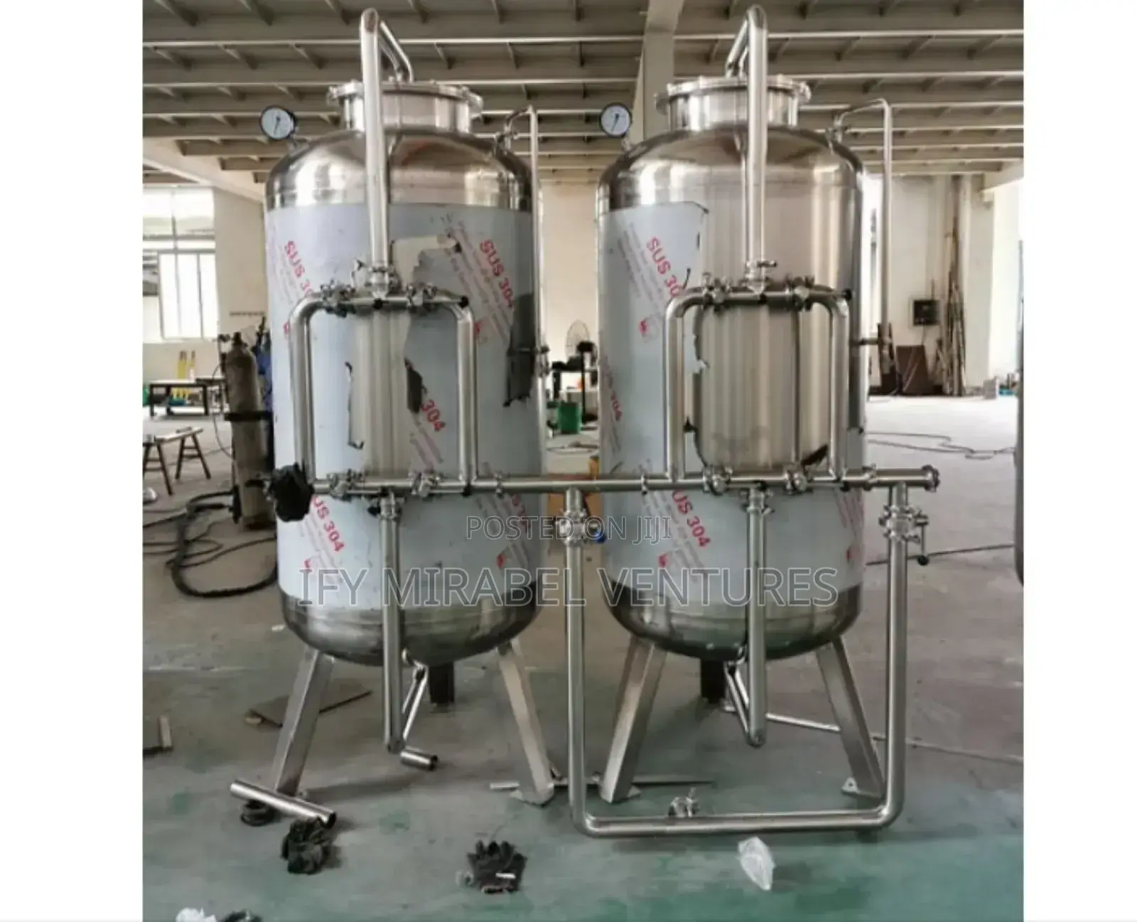 Stainless Treatment Tank
