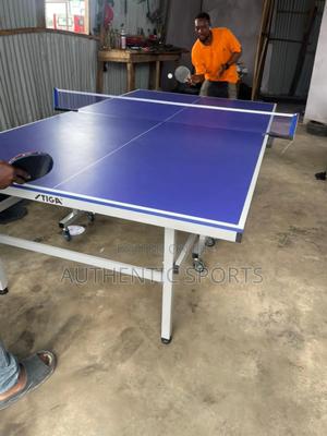 Stiga Waterproof Outdoor Table Tennis Board With 2bats