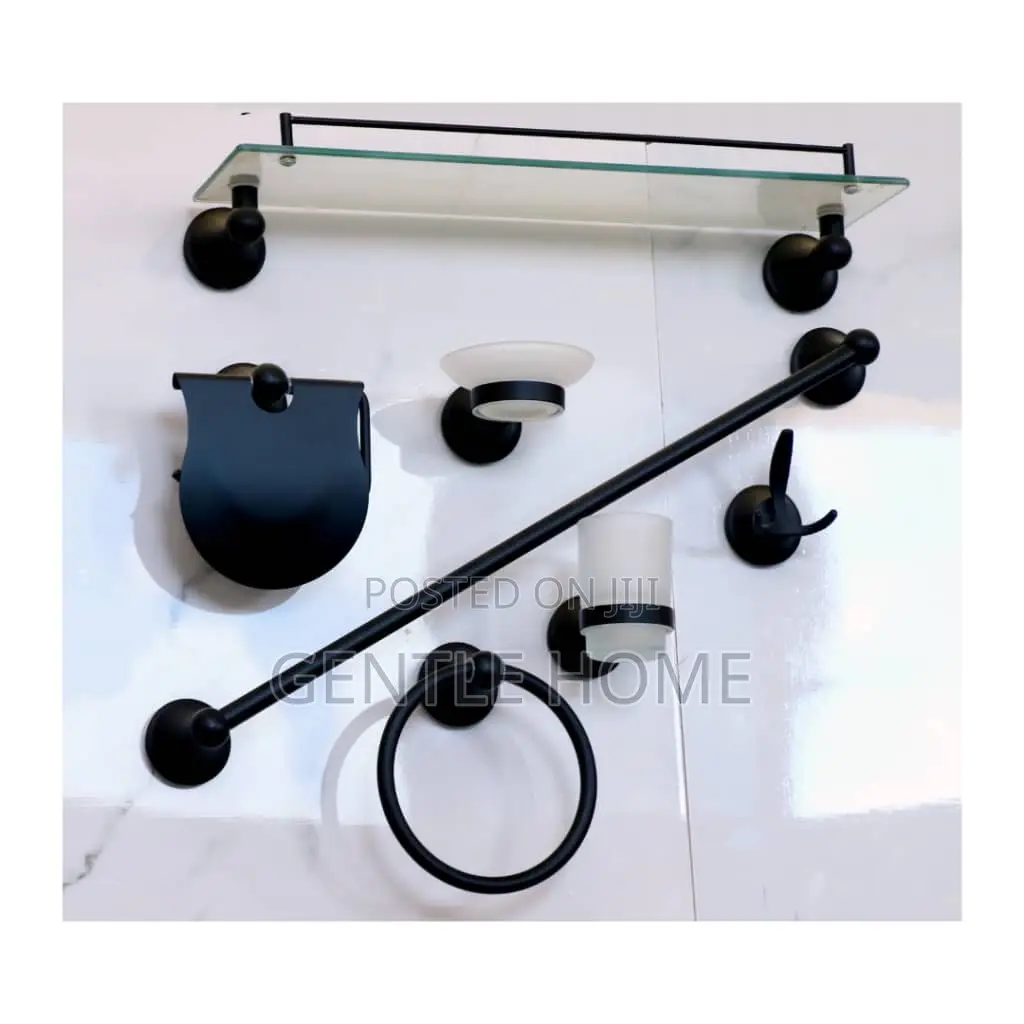 Black Bathroom Accessories