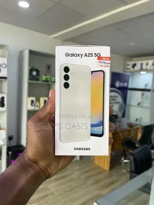 New Samsung Galaxy A25 256 GB White