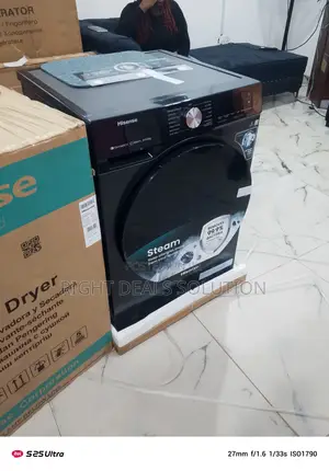 Hisense 10.5kg All-in-One Laundry Solution: Wash Dry Your Heaviest