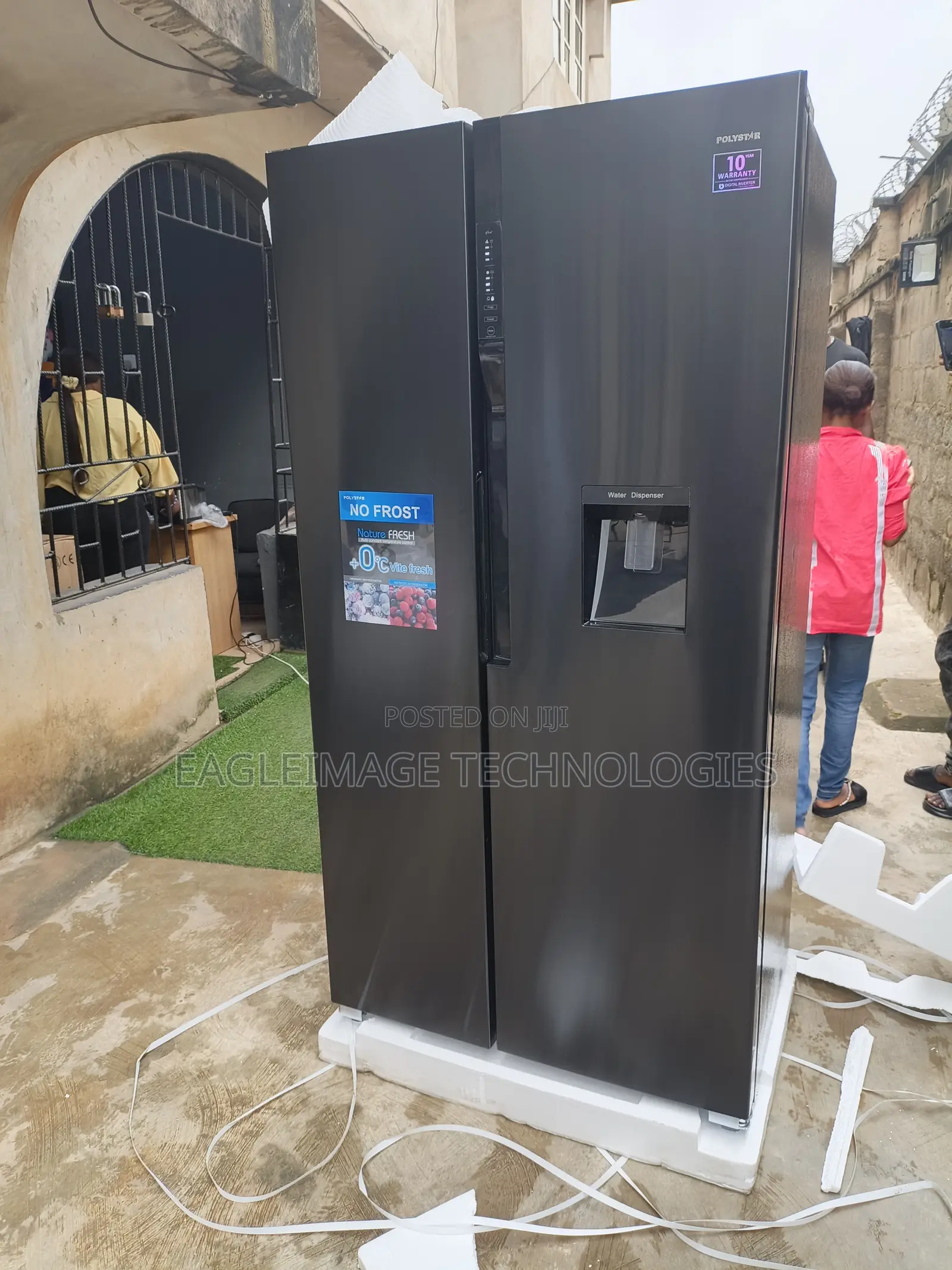 Polystar Pv-Sbs777wd-Inv 502l Massive Capacity Fridge