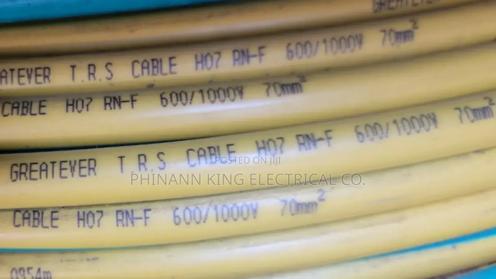 Flexible Cable 70mm Single Core TRS Earth Wire