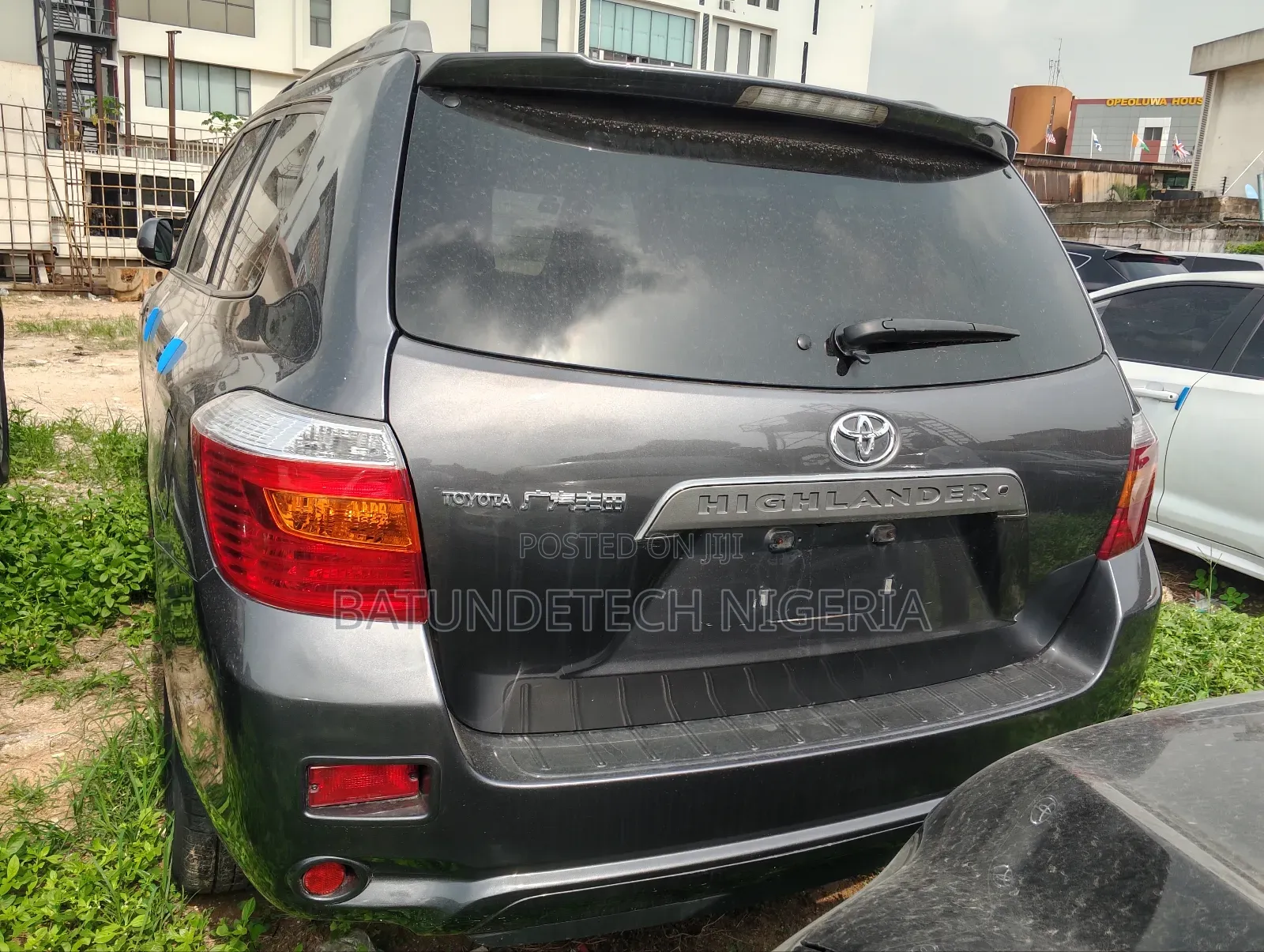 Toyota Highlander Limited 2009 Gray