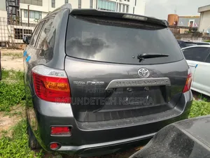 Toyota Highlander Limited 2009 Gray