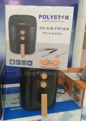 Polystar 5l Rapid Heat Air Fryer Pv-K5afm