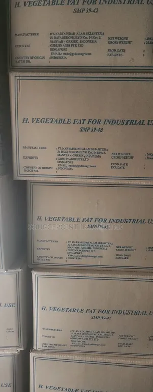 Vegetable Shortening 39-42 Smp