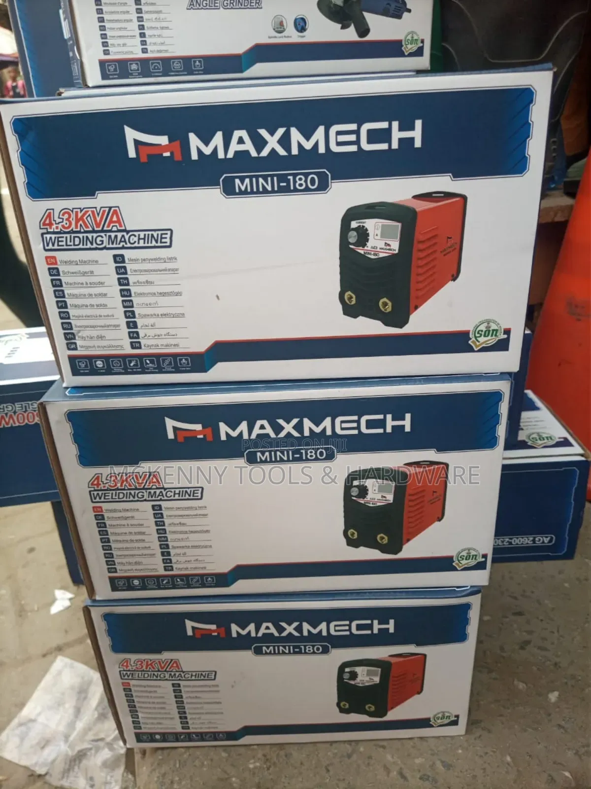 Maxmech Mini-180 Welding Machine (4.3kva)