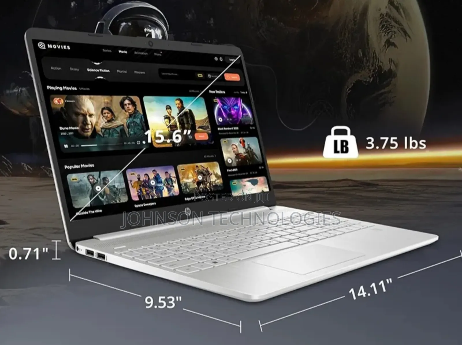 New Laptop HP 15 4GB Intel Pentium SSD 128GB