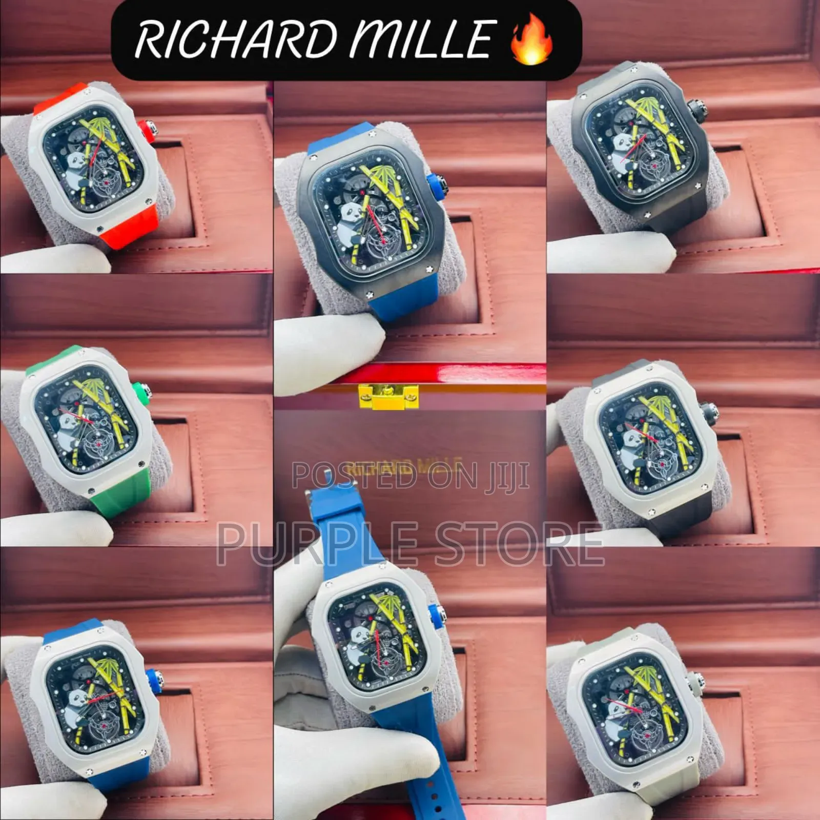 Richard Mille for-Guys-Rubber Strap