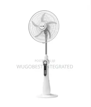 Scanfrost 18"Inch Rechargeable Standing Fan With Remote ( Sfrf181k)
