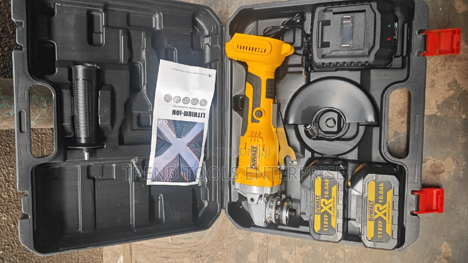 Cordless Angle Grinder