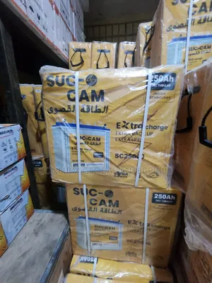 Brand New Suc Cam 250ah Tubular Battery
