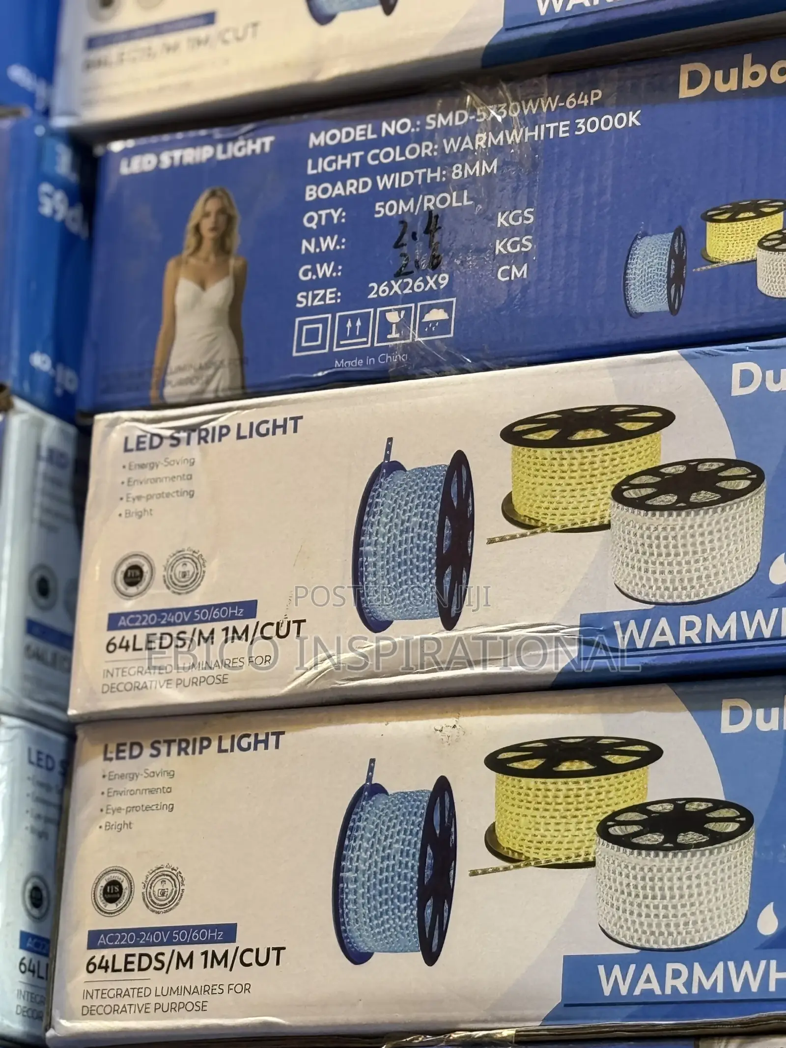 Ip65 Led Strip Light (Warm White) – Waterproof Dubai Top