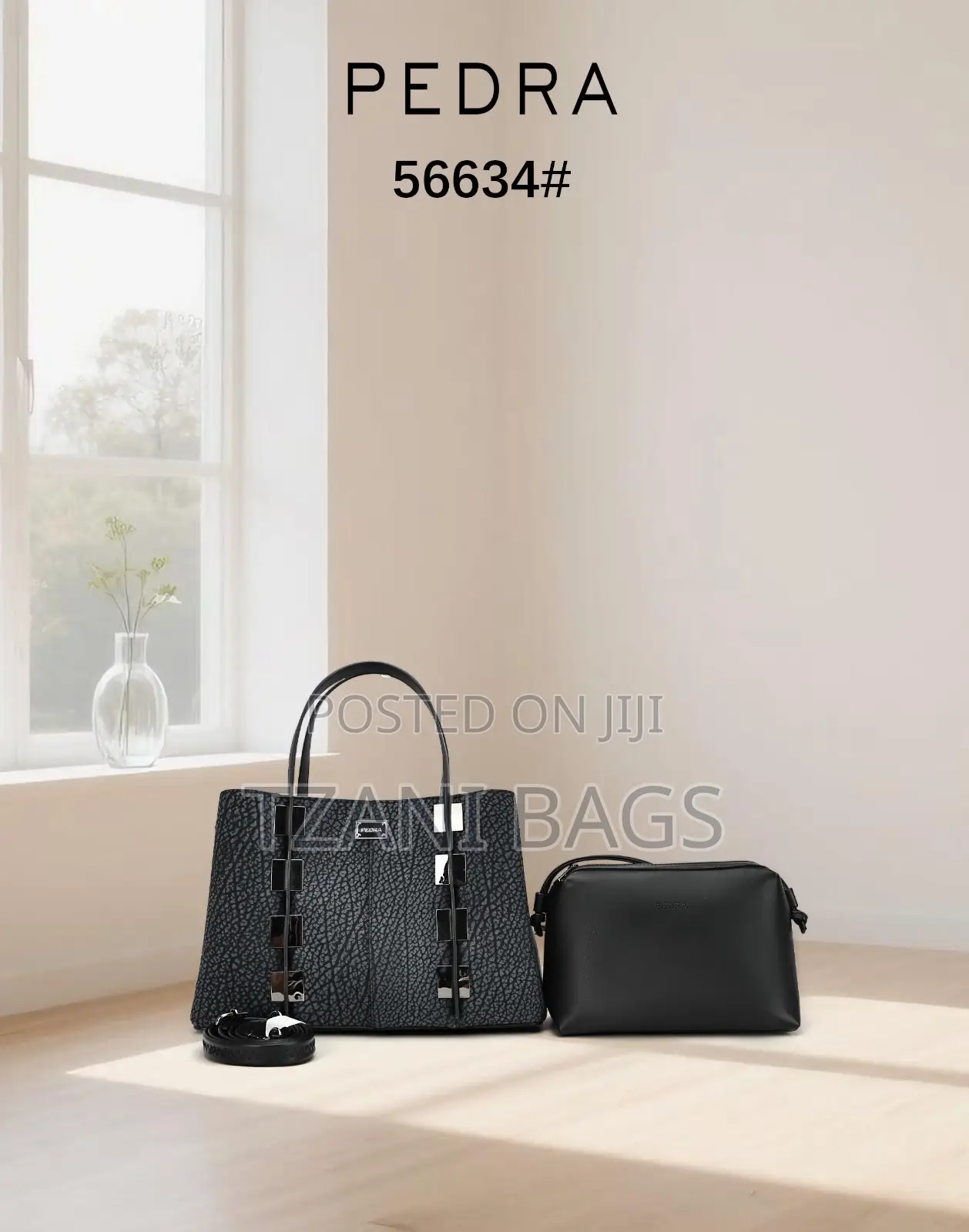 Pedra Structured Tote Handag