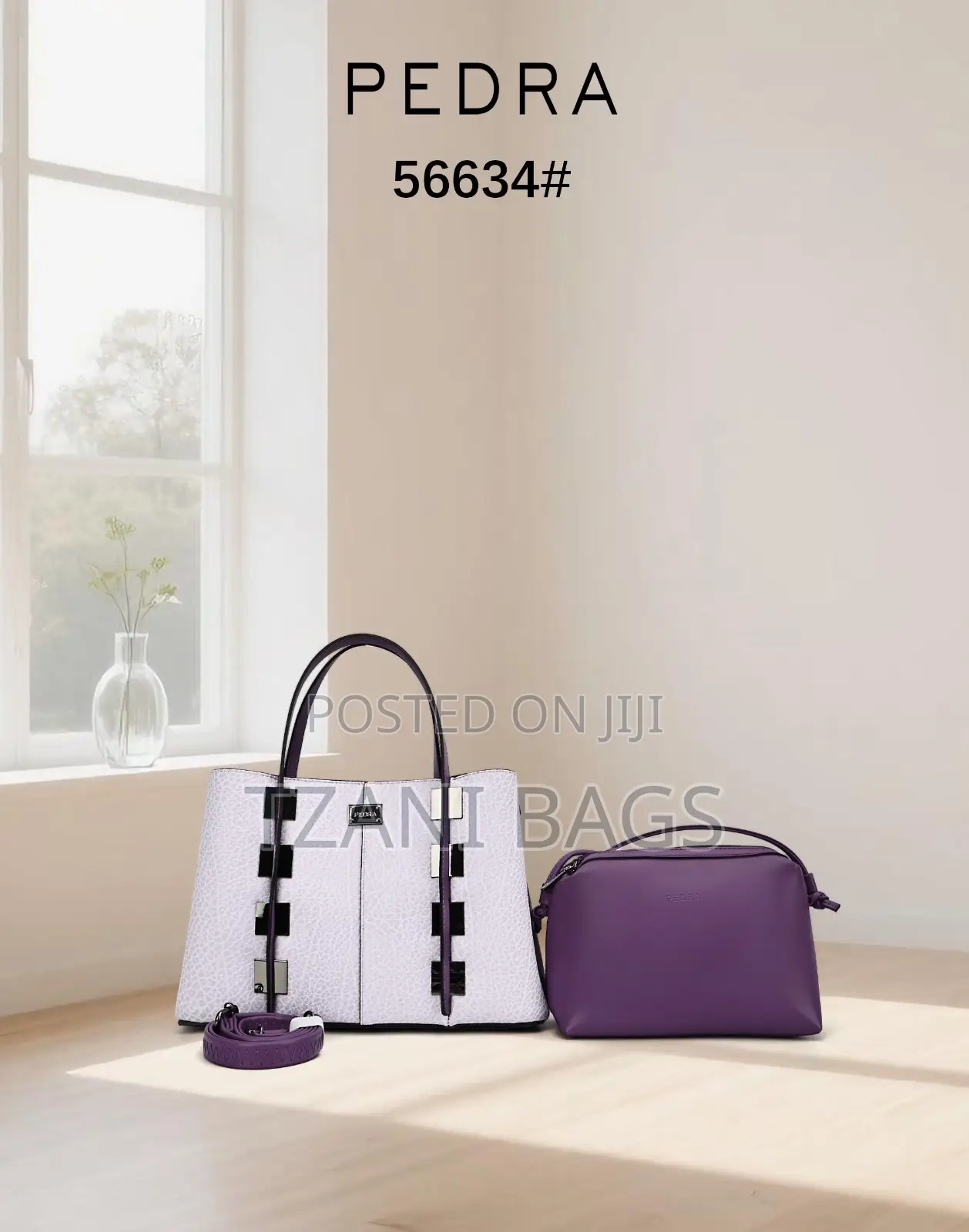 Pedra Structured Tote Handag
