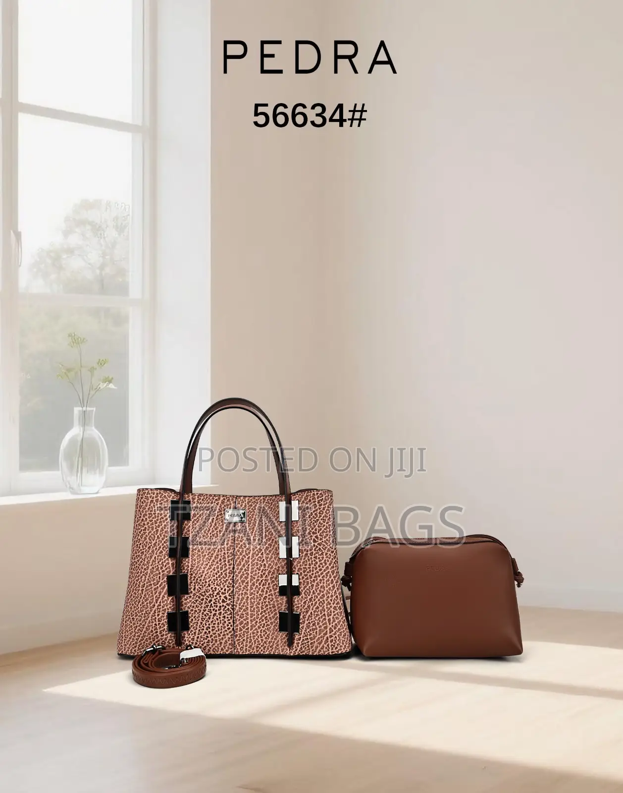 Pedra Structured Tote Handag