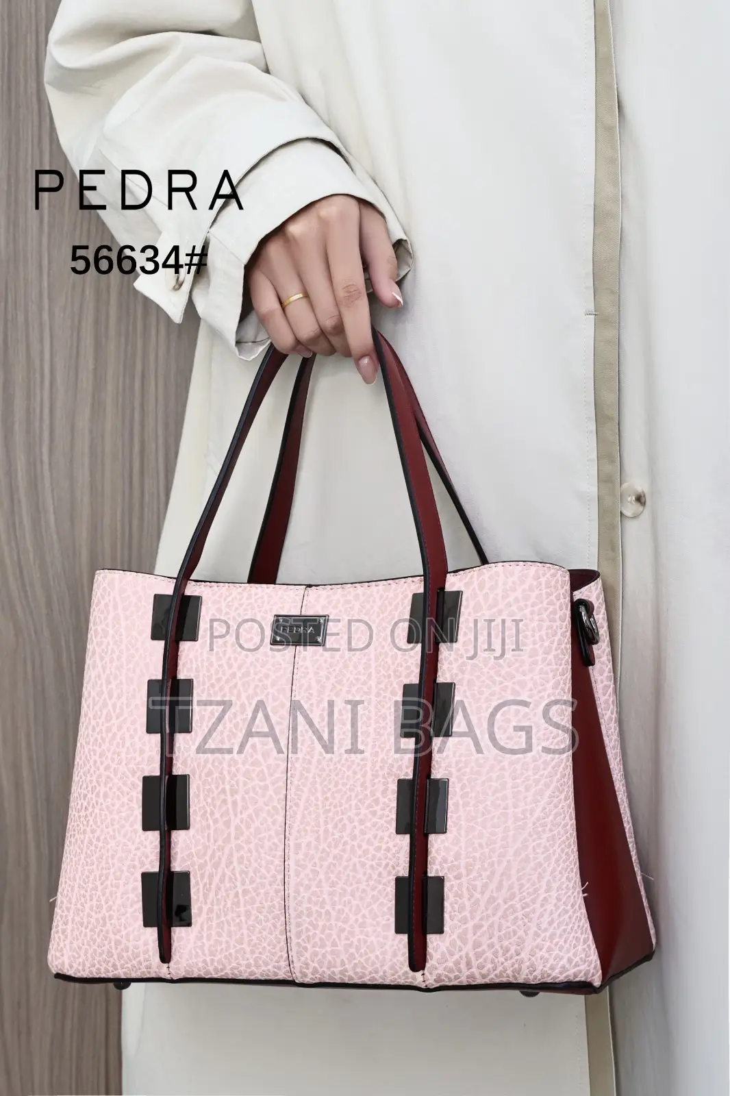 Pedra Structured Tote Handag