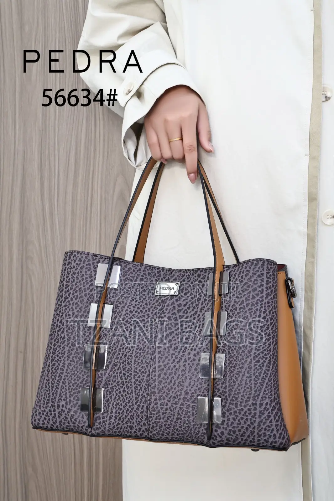 Pedra Structured Tote Handag