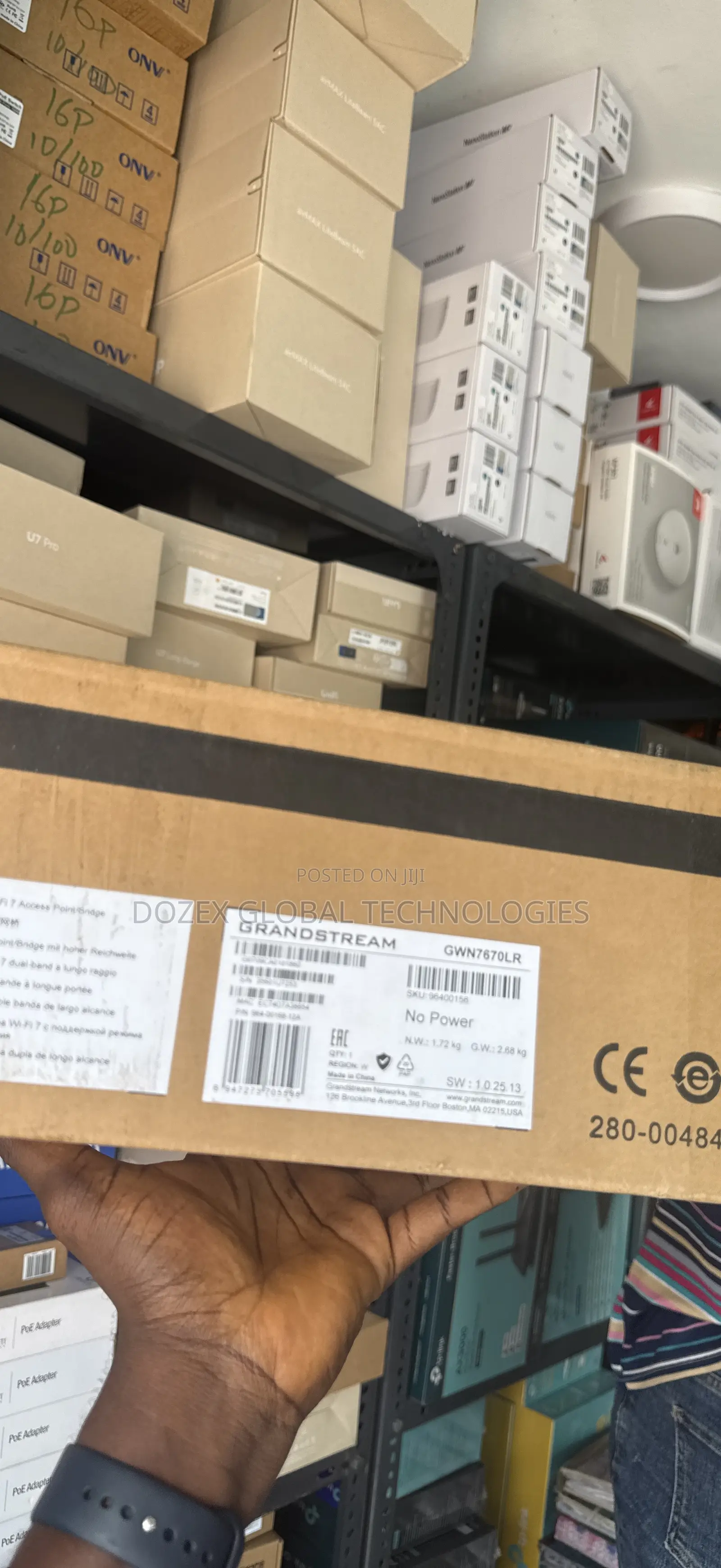 Grandstream 7670lr Wifi 7 Outdoor Ap