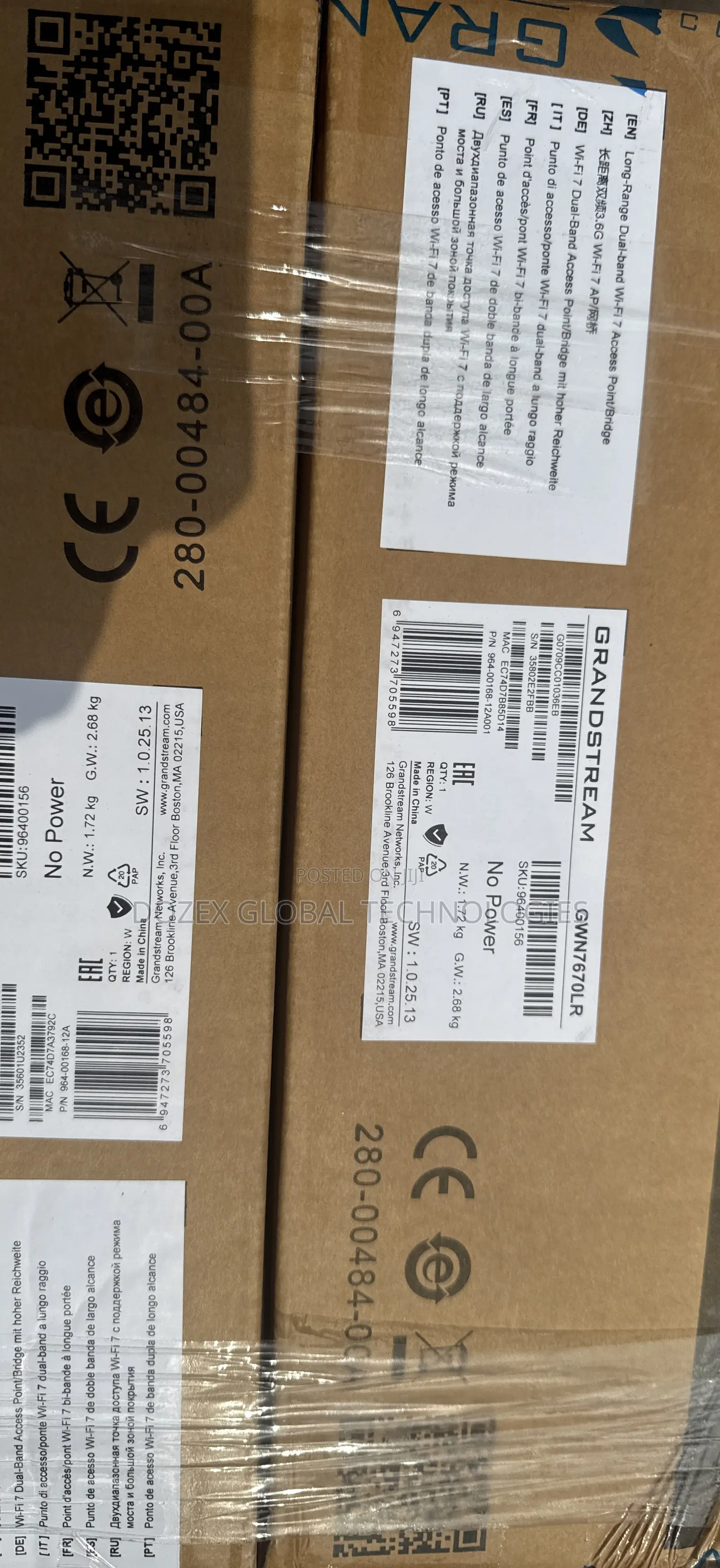 Grandstream 7670lr Wifi 7 Outdoor Ap