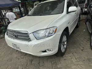 Toyota Highlander Hybrid Limited 2009 White