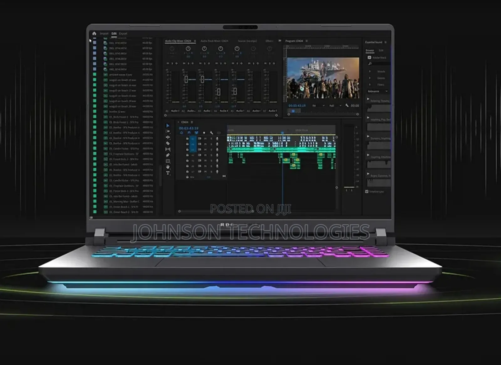 New Laptop Asus ROG Strix G16 G614 16GB Intel Core I9 SSD 1T