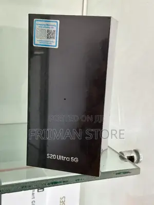 New Samsung Galaxy S20 Ultra 128 GB Black